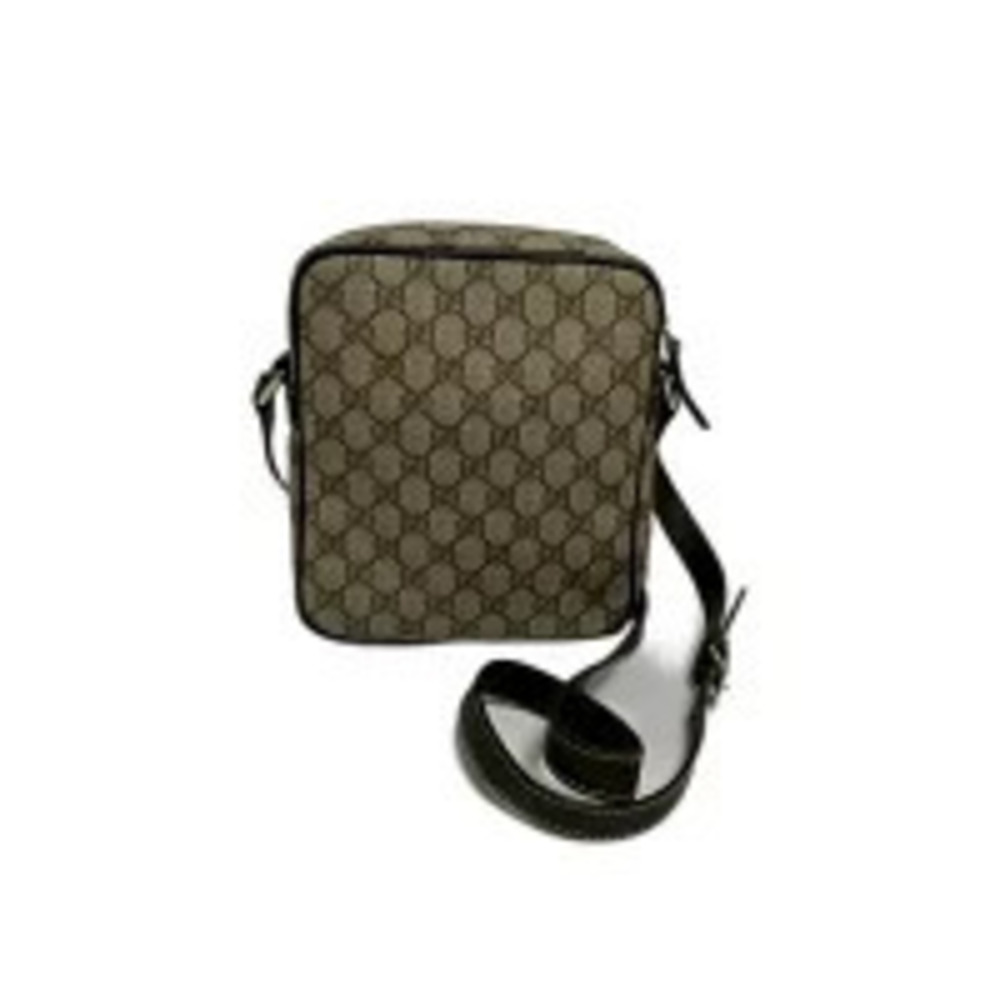 Gucci GG Supreme Crossbody Bag brown monogram canvas Brown